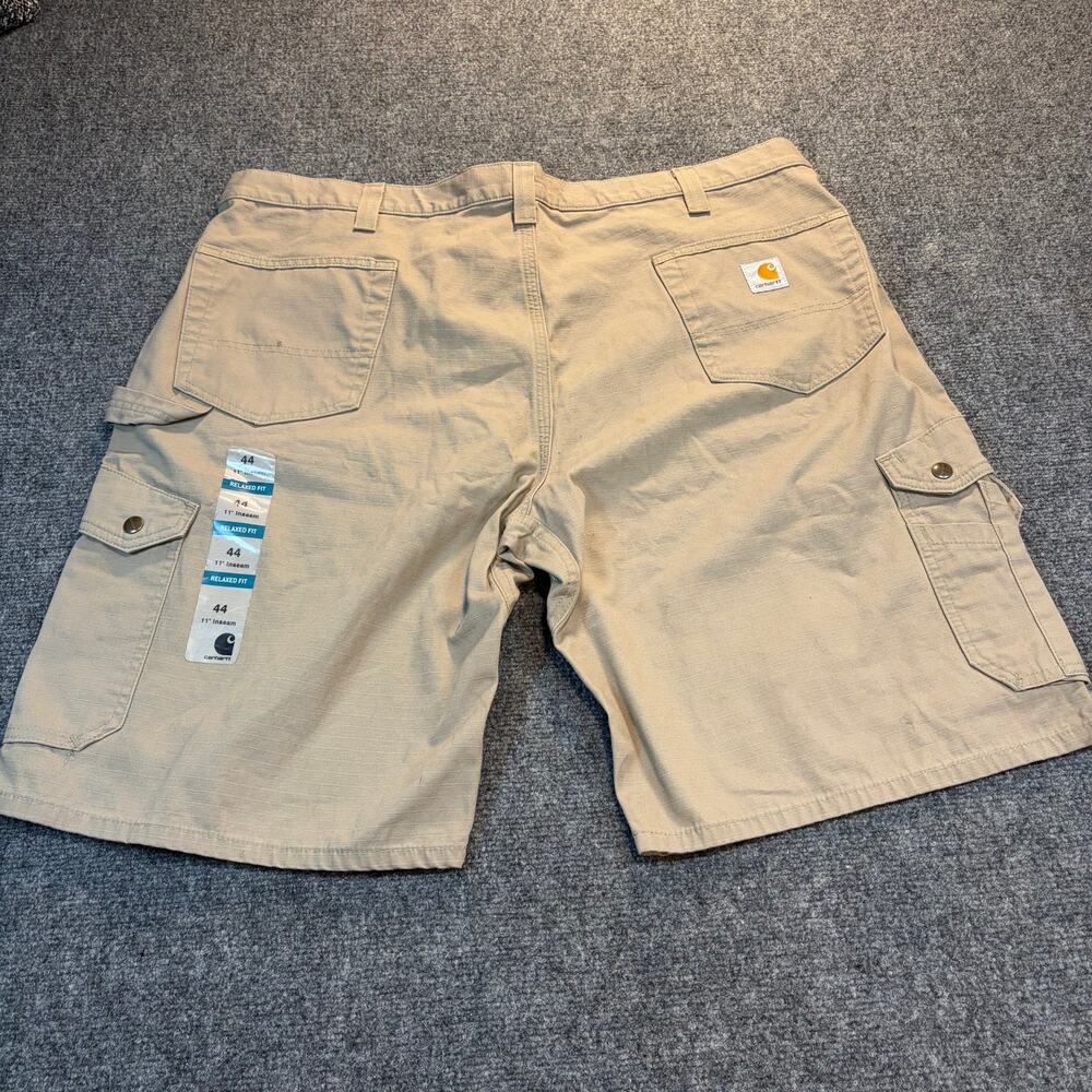 Brand New Carhartt Mens 44 Ripstop Cargo Work Shorts Cotton Gorpcore Relaxed Fit - Picture 2 of 8